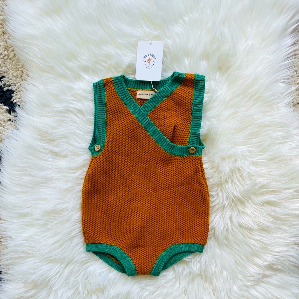 Fin & Vince Knit Romper